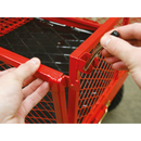 Platform Truck with Sides Pneumatic Tyres 450kg Capacity | Pipe Manufacturers Ltd..