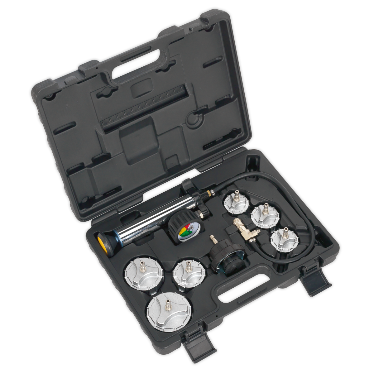 Cooling System Pressure Test Kit 7pc Commercial