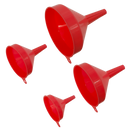 Funnel Set 4pc Economy Fixed Spout | Pipe Manufacturers Ltd..