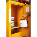 Hazardous Substance Cabinet 460 x 460 x 900mm | Pipe Manufacturers Ltd..