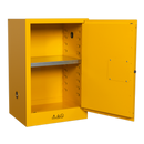 Flammables Storage Cabinet 585 x 455 x 890mm | Pipe Manufacturers Ltd..