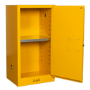 Flammables Storage Cabinet 585 x 460 x 1120mm | Pipe Manufacturers Ltd..
