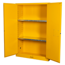 Flammables Storage Cabinet 1095 x 460 x 1655mm | Pipe Manufacturers Ltd..