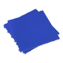 Polypropylene Floor Tile 400 x 400mm - Blue Treadplate - Pack of 9 | Pipe Manufacturers Ltd..