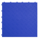 Polypropylene Floor Tile 400 x 400mm - Blue Treadplate - Pack of 9 | Pipe Manufacturers Ltd..