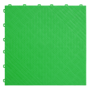 Polypropylene Floor Tile - Green Treadplate 400 x 400mm - Pack of 9 | Pipe Manufacturers Ltd..