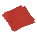 Polypropylene Floor Tile 400 x 400mm - Red Treadplate - Pack of 9 | Pipe Manufacturers Ltd..