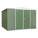 Galvanized Steel Shed Green 3 x 3 x 2m | Pipe Manufacturers Ltd..