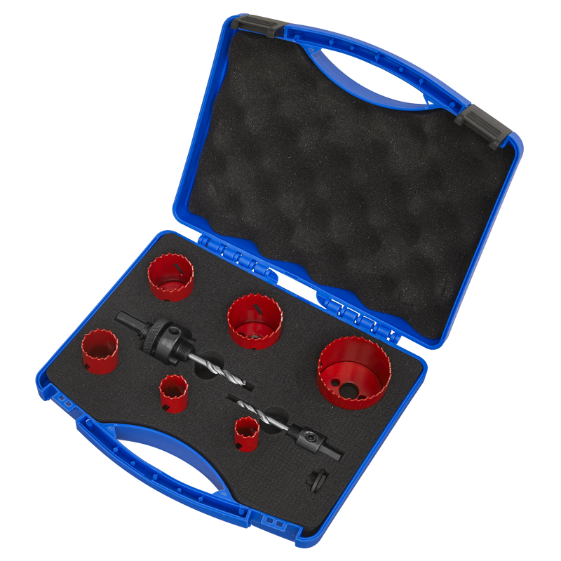 Hole-Saw Kit Plumber's 9pc | Pipe Manufacturers Ltd..
