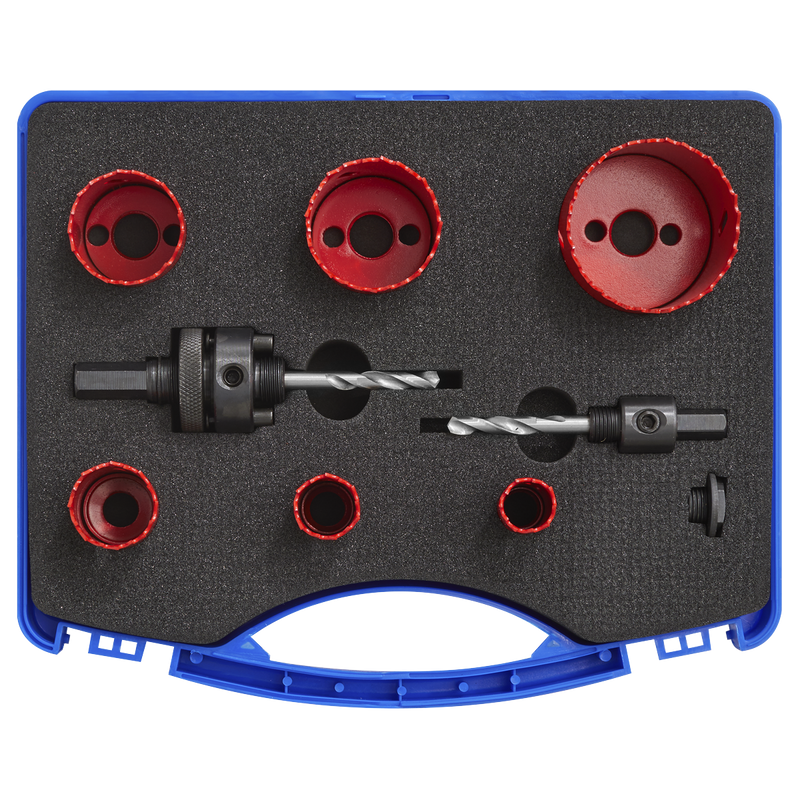Hole-Saw Kit Plumber's 9pc | Pipe Manufacturers Ltd..