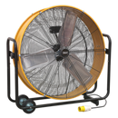 Industrial High Velocity Drum Fan 30" 110V | Pipe Manufacturers Ltd..
