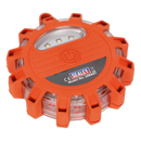 Rotating Warning Light 12 LED + 3 SMD LED 2 x AAA Cell | Pipe Manufacturers Ltd..