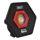 Rechargeable Floodlight 20W COB LED Lithium-ion Colour Matching CRI 96 | Pipe Manufacturers Ltd..