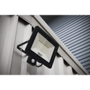 Extra Slim Floodlight with PIR Sensor 100W SMD LED | Pipe Manufacturers Ltd..