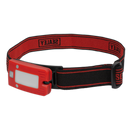 Rechargeable Head Torch 2W COB LED Auto Sensor Red | Pipe Manufacturers Ltd..