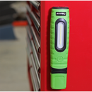 Rechargeable 360¡ Inspection Lamp 16 SMD LED + 3W LED Green 2 x Lithium-ion | Pipe Manufacturers Ltd..