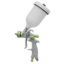 LVLP Gravity Feed Spray Gun 1.4mm Set-Up | Pipe Manufacturers Ltd..