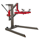 Single Post Motorcycle Lift 450kg Capacity | Pipe Manufacturers Ltd..