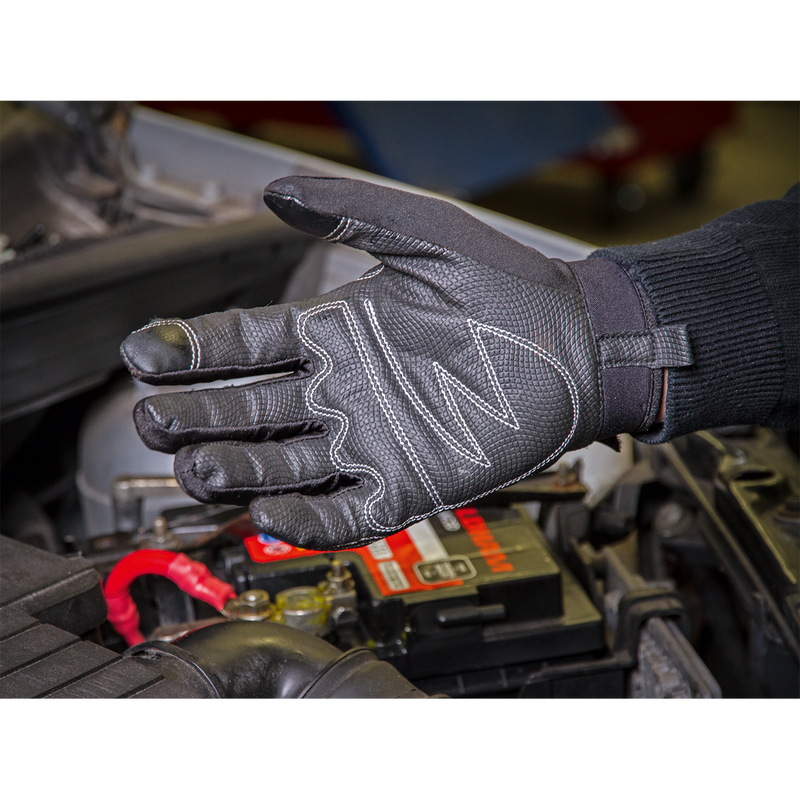 Mechanic's Gloves Light Palm Tactouch | Pipe Manufacturers Ltd..
