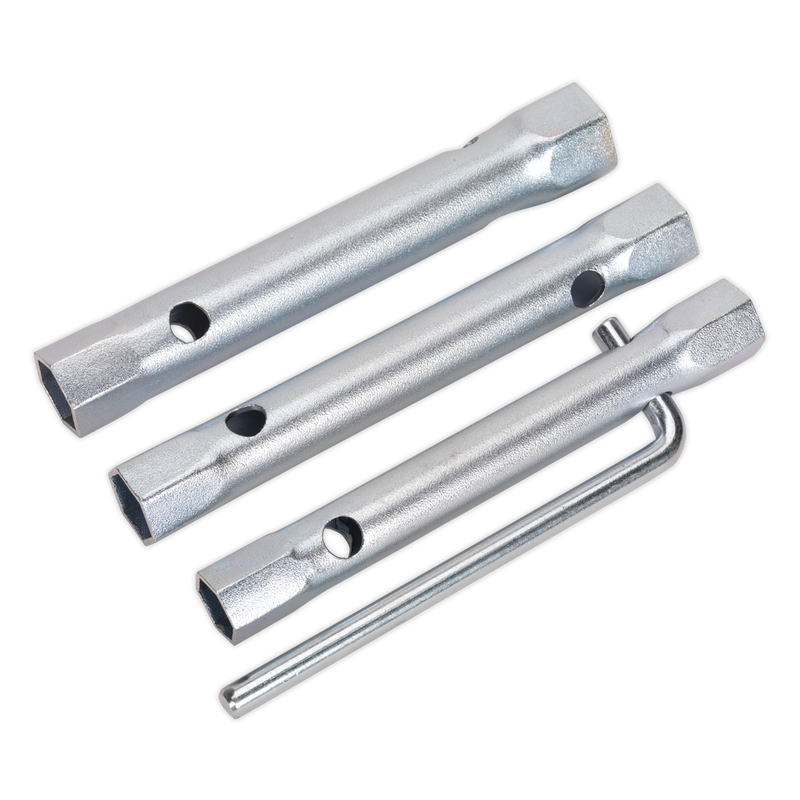 Spark Plug Box Spanner Set 3pc Long Reach Double End | Pipe Manufacturers Ltd..