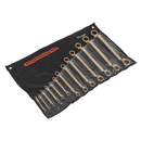 Double End Ring Spanner Set 13pc 5.5-32mm Non-Sparking | Pipe Manufacturers Ltd..