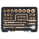Socket Set 32pc 1/2"Sq Drive Non-Sparking | Pipe Manufacturers Ltd..