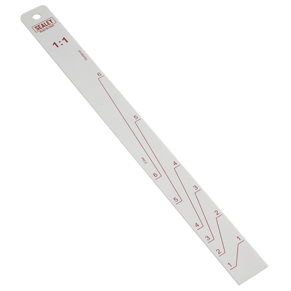 Aluminium Paint Measuring Stick 11/31