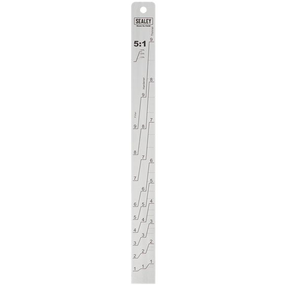 Aluminium Paint Measuring Stick 5:1/5:3