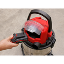 Vacuum Cleaner Cordless Wet & Dry 20L 20V - Body Only | Pipe Manufacturers Ltd..