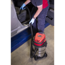 Vacuum Cleaner Cordless Wet & Dry 20L 20V - Body Only | Pipe Manufacturers Ltd..