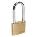 Brass Body Padlock Long Shackle 50mm | Pipe Manufacturers Ltd..