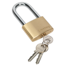 Brass Body Padlock Long Shackle 60mm | Pipe Manufacturers Ltd..