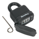 Steel Body Weatherproof Combination Padlock 42mm | Pipe Manufacturers Ltd..