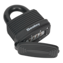 Steel Body Weatherproof Combination Padlock 48mm | Pipe Manufacturers Ltd..