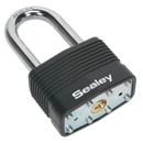 Steel Body Padlock Long Shackle 50mm | Pipe Manufacturers Ltd..