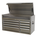 Topchest 8 Drawer 1055mm Stainless Steel Heavy-Duty | Pipe Manufacturers Ltd..