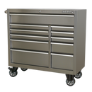 Rollcab 11 Drawer 1055mm Stainless Steel Heavy-Duty | Pipe Manufacturers Ltd..