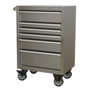 Rollcab 6 Drawer 675mm Stainless Steel Heavy-Duty | Pipe Manufacturers Ltd..