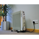 Oil Filled Radiator 2500W/230V 11 Element | Pipe Manufacturers Ltd..
