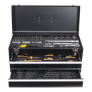 Portable Tool Chest 2 Drawer with 90pc Tool Kit | Pipe Manufacturers Ltd..