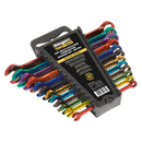 Combination Spanner Set 12pc Multi-Coloured Metric | Pipe Manufacturers Ltd..