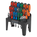 Screwdriver, Hex Key & Bit Set 44pc | Pipe Manufacturers Ltd..