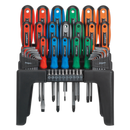 Screwdriver, Hex Key & Bit Set 44pc | Pipe Manufacturers Ltd..