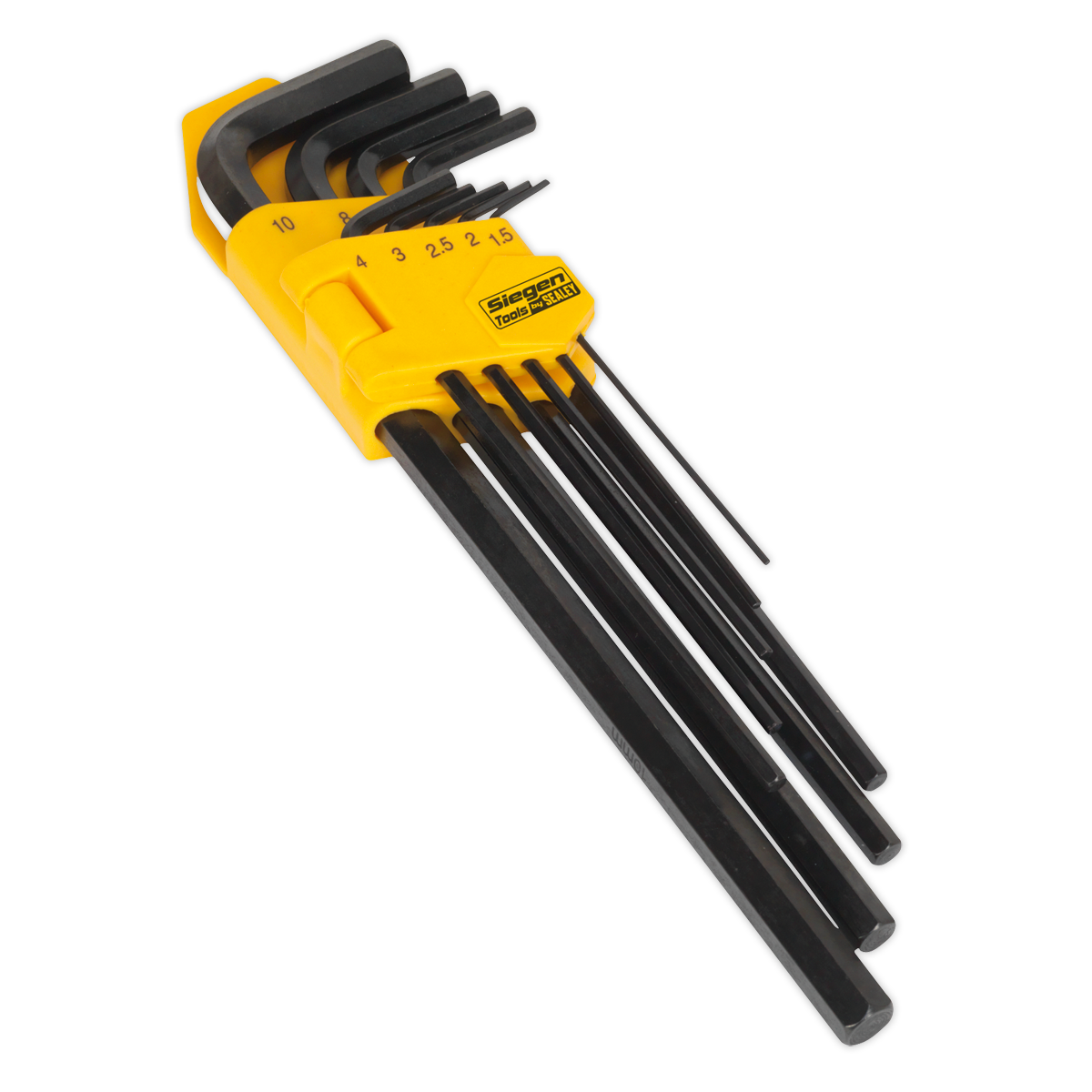 Hex Key Set 9pc Extra Long Metric