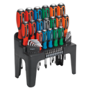 Hammer-Thru Screwdriver, Hex Key & Bit Set 44pc | Pipe Manufacturers Ltd..