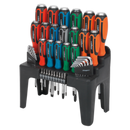 Hammer-Thru Screwdriver, Hex Key & Bit Set 44pc | Pipe Manufacturers Ltd..