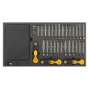 Tool Tray with Specialised Bits & Folding Hex Keys 192pc | Pipe Manufacturers Ltd..