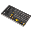 Tool Tray with Specialised Bits & Folding Hex Keys 192pc | Pipe Manufacturers Ltd..