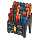 Screwdriver, Bit & Nut Driver Set 61pc | Pipe Manufacturers Ltd..
