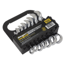 Combination Spanner Set 7pc Stubby Imperial | Pipe Manufacturers Ltd..